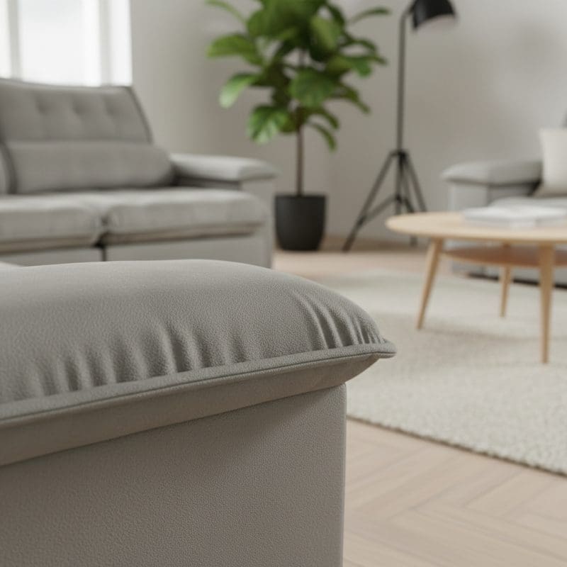 generated image 1761227974963 Sofá Retrátil e Reclinável 5 Lugares Vezzo Astro 2.50m – Molas Ensacadas – Veludo Cinza Luxo – Pillow Top 14cm