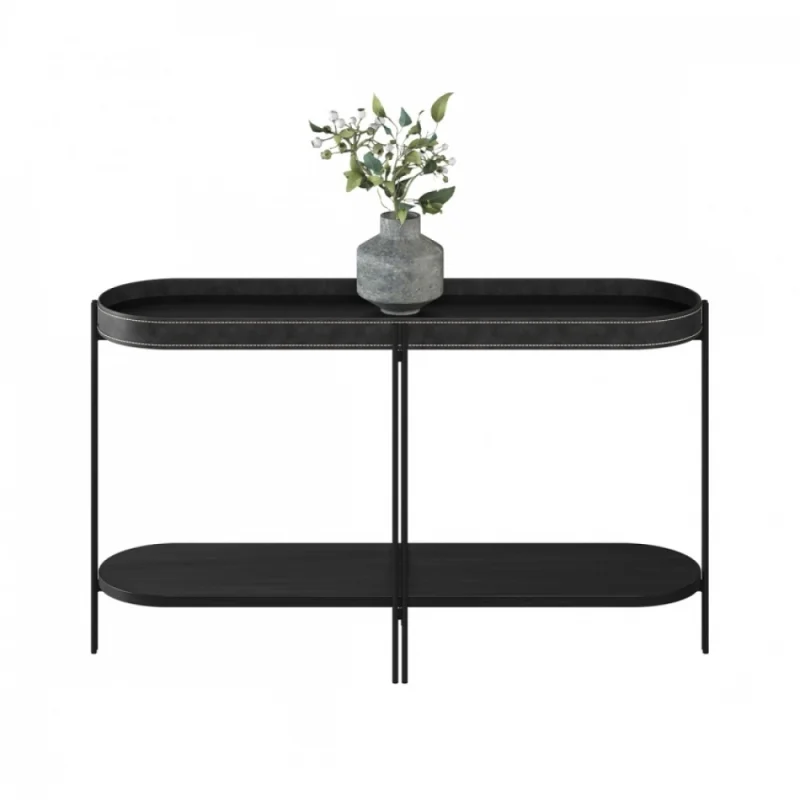 665 GG Aparador Toledo 24 Aparador Toledo Preto 139 cm – Estrutura em MDP/MDF e 4 Pés