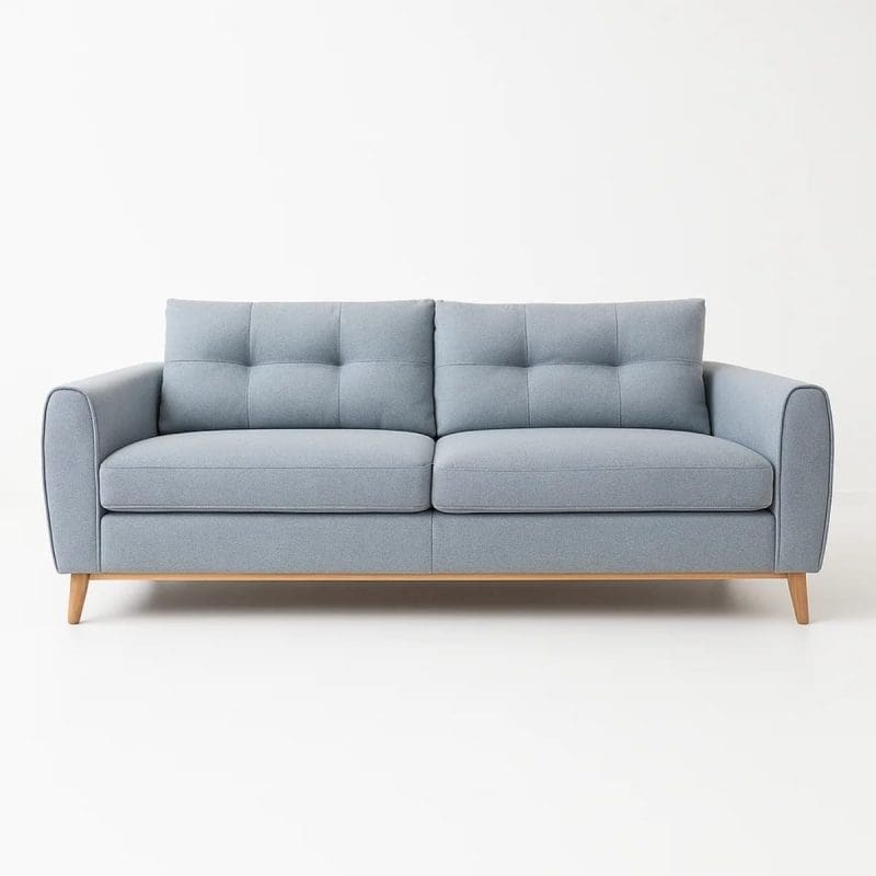 0001 6465 Sofá Zeus Bipartido - 240cm - Cinza