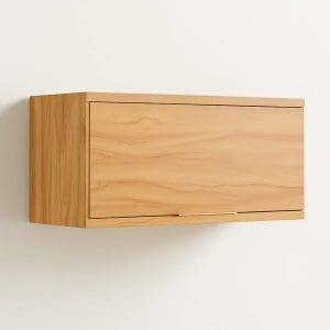 Armário de Geladeira Pandora 80x40 cm – 100% MDF, Porta Basculante com Pistão a Gás