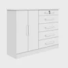 Cômoda Columbus 136x110 - Branco