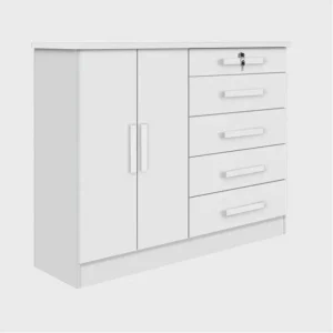 Cômoda Columbus 136x110 - Branco