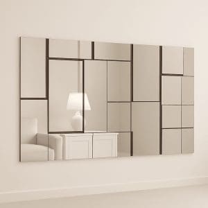 Painel Espelhado Evidence 2015 – Preto – 136x78 cm