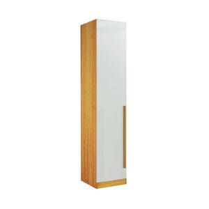 Módulo Guarda-Roupa 1 Porta Sonhare – 230 cm – Naturale/Off White, 100% MDF e Porta BP