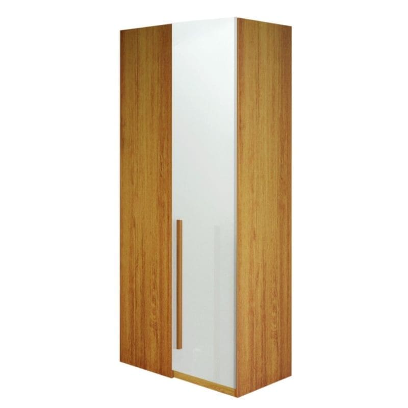 5 Módulo de Canto Reto Sonhare 92 cm – Naturale/Off White, 100% MDF e Porta BP