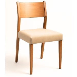 Cadeira Klark Ch. Linho Cru - Kit com 2 Unidades