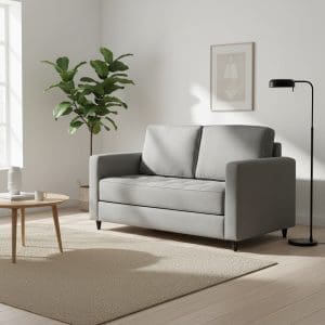 Sofá-Cama Morfeo Casal – Cinza – 1,50 m