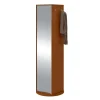Sapateira Giratoria Com Espelho Milly 60cm - Frassino