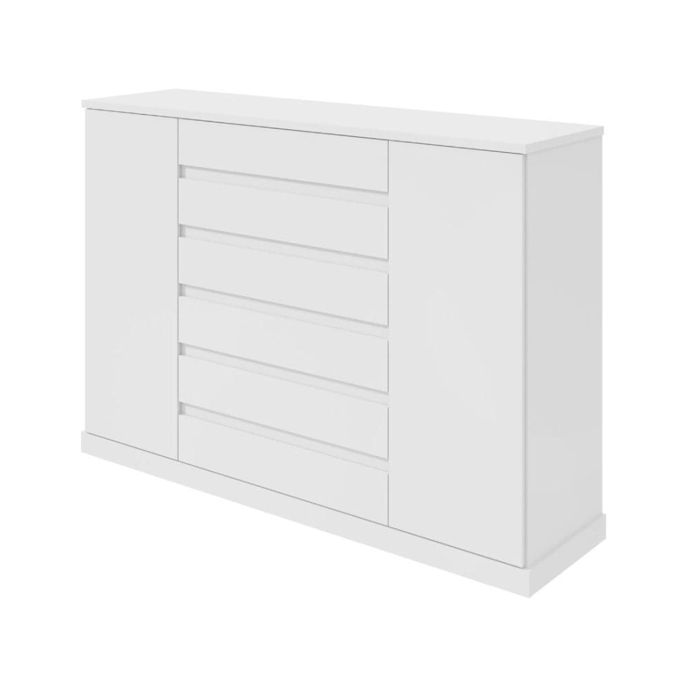 1 2 Cômoda Bari 173 cm - Branco
