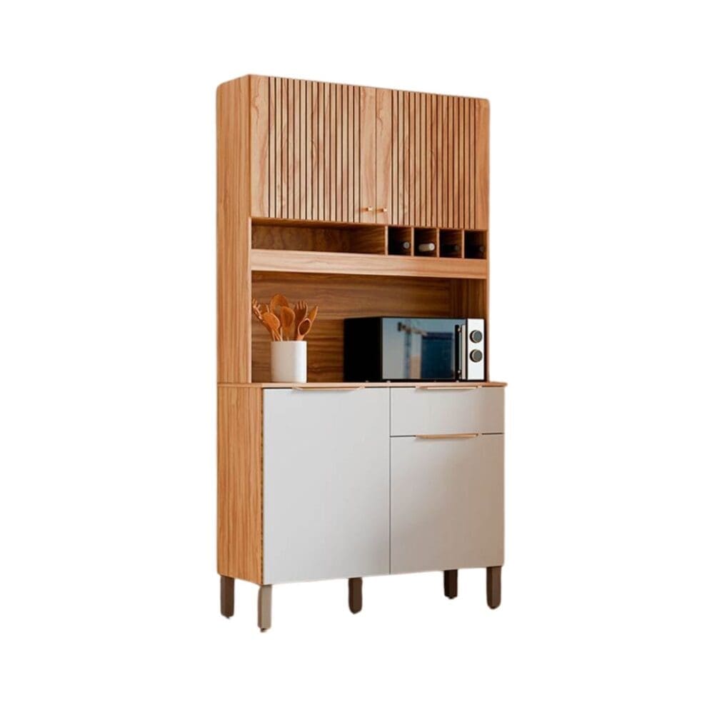 1 1 Kit Cozinha Arezo – 4 Portas – 100% MDF – 101,6 cm