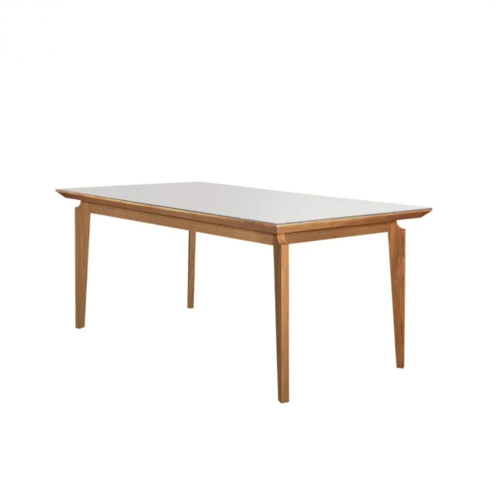 1635 GG Mesa Bertolucci 180x090 93 Mesa Bertolucci 140x090 - Off White/ Imbuia Mel