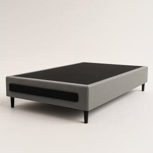 Base Box Casal Itália 138x188 – Cinza/Preto