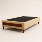 Base Box Casal Itália 138x188 – Bege/Marrom