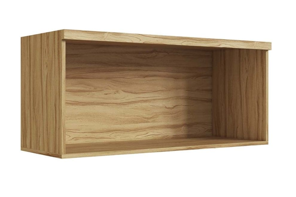 48254 291312 Armário de Geladeira Florença 1 Porta 80 cm – Amêndoa/Off White, Acabamento Fosco