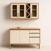 Conjunto de Cozinha Andira 2 peças 120×230 – Amendoa/Off White