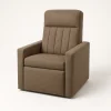 Poltrona do Papai Stela – Reclinável – Linho Marrom – Espuma D33 e Encosto Anatômico