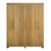 Guarda-Roupa Casal 6 Portas Coliseu – 2 Gavetas – 100% MDF – Cinamomo – 1,85 m – Portas Frisadas