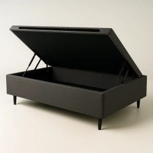 Box Baú Solteiro Itália 88x198 – Cinza