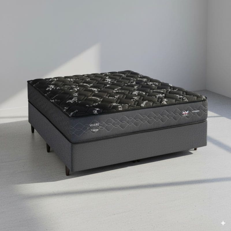 Generated Image September 08 2025 10 55AM Colchão Casal Melbourne – Molas Maxspring e Pillow Top com Ecospuma® – 138x188x27 cm