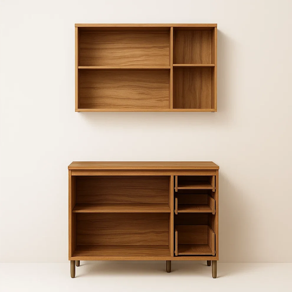 assets task 01k2z4s17be7n835yx26n1hfma 1755539452 img 0 Conjunto de Cozinha 2 Peças Pandora – 120 cm – Amêndoa/Off White