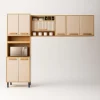 Conjunto de Cozinha 3 Peças Júpiter 2,70 m – Cinamomo/Off White