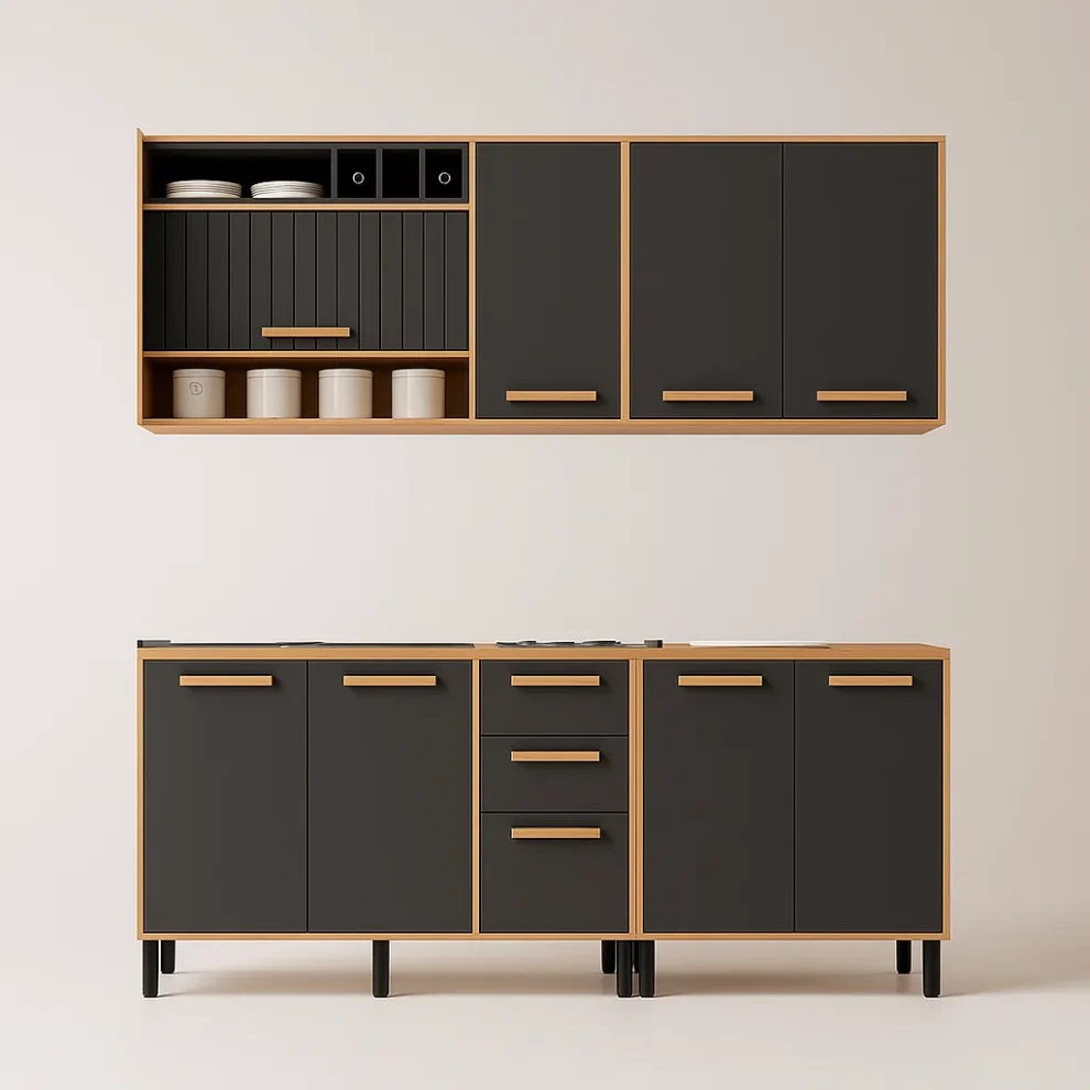 assets task 01k3151fgjfxa8c1zser8yjp5f 1755606837 img 1 Conjunto de Cozinha 4 Peças Júpiter 2,00 m – Cinamomo/Grafite