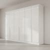 Guarda-Roupa Casal Bianca – 6 Portas – 6 Gavetas – 100% MDF – Branco – 2,30 m