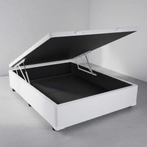 Box Baú Prime Casal Linhão Palha – 1,38 x 1,88 m | Baú Blindado com 42 cm de Altura