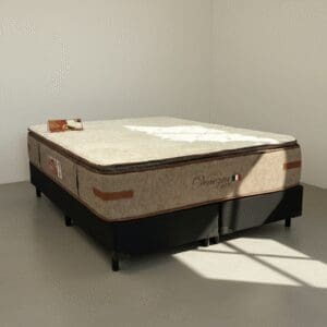 Colchão Molas Ensacadas Venezia King Size + Box Grátis