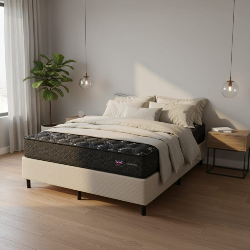 generated image 1766145095335 Cama Box Prime Com Colchão Melbourne Molas Maxspring - Casal(138x188)